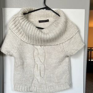 The Limited Cream Cowl Neck Sweater